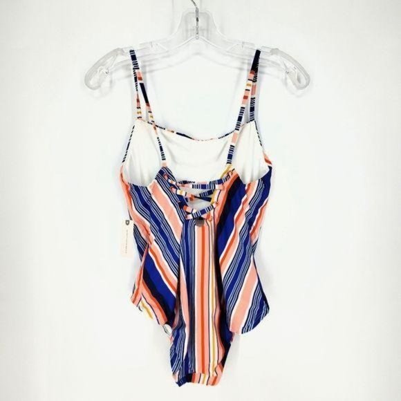 Anthropologie Lace-Up One-Piece Swimsuit - Picture 8 of 14